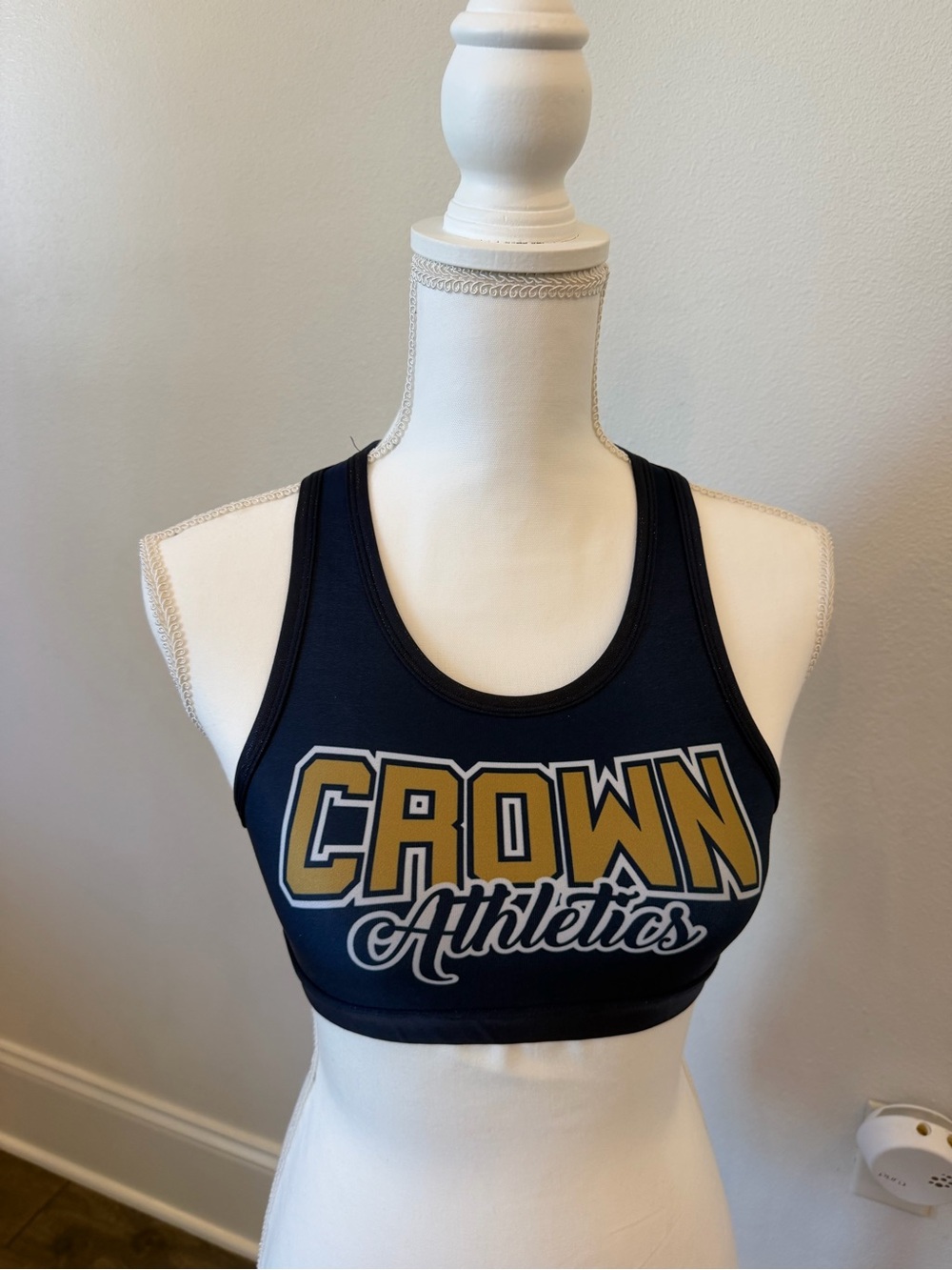 Crown Athletics Kids' Navy Sports Bra